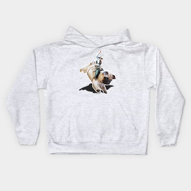 Bronco Kids Hoodie by darklordpug